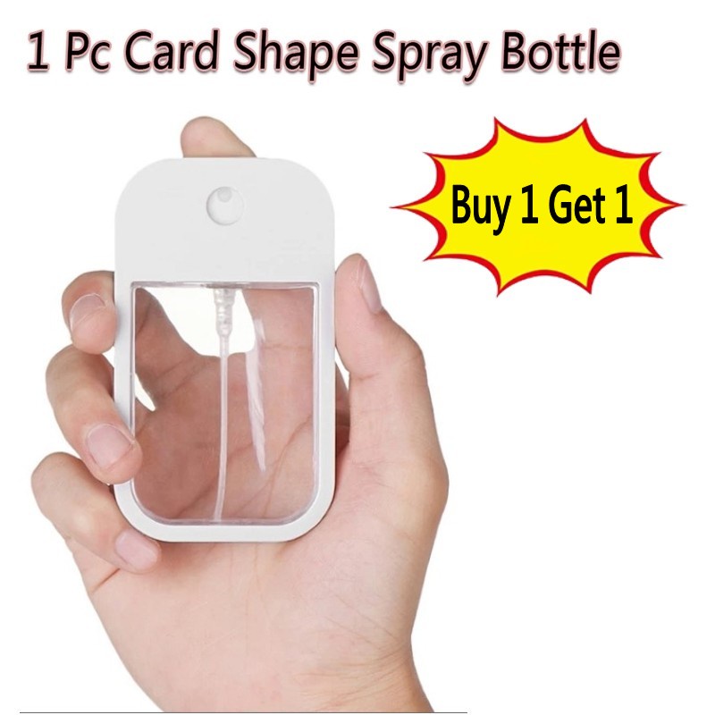 [Buy 1 Get 1 ] 38Ml Plastic Draagbare Parfum Spray  Fles / Card Type Parfum Spray Bottles / Parfum Navulbare Container