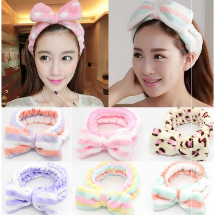 Bando Pita Banyak Motif / Bando kupu-kupu / Bandana / Aksesoris Rambut