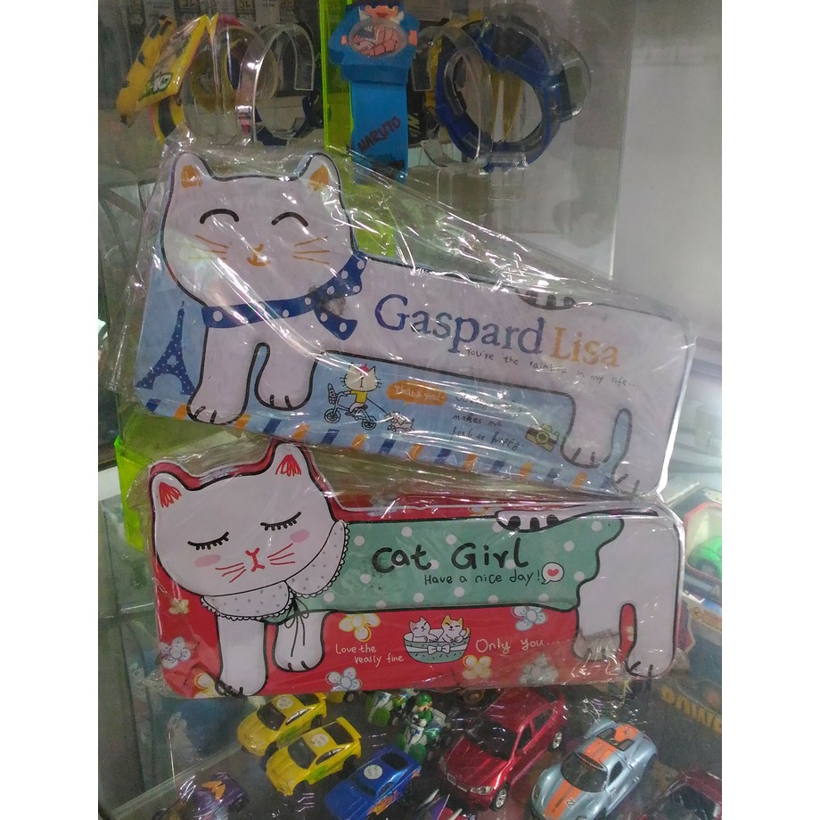 

Kotak Pensil / Tempat Pensil Model Kucing