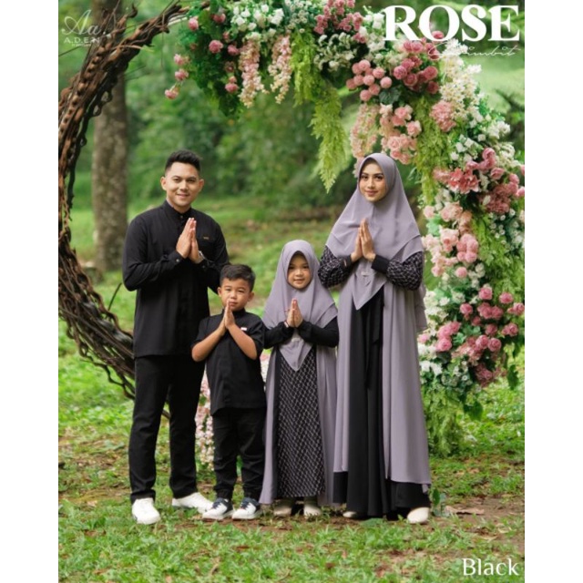 Aden Rose Family Series Koko Lengan Panjang