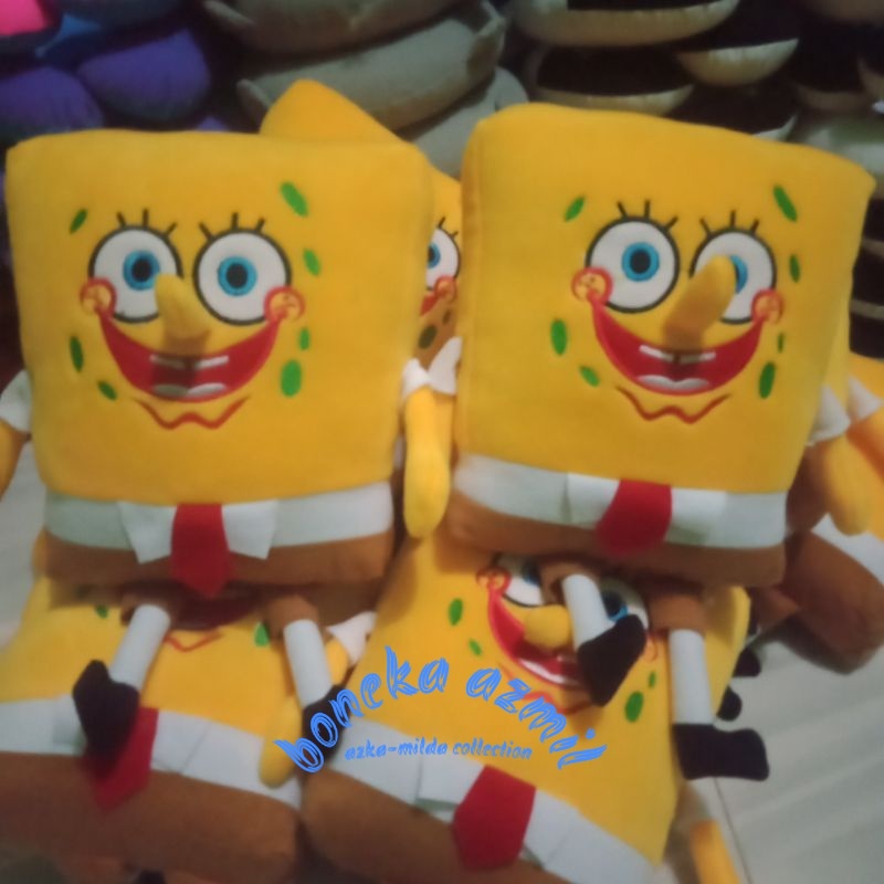 Boneka spongebob size l ukuran 40 cm