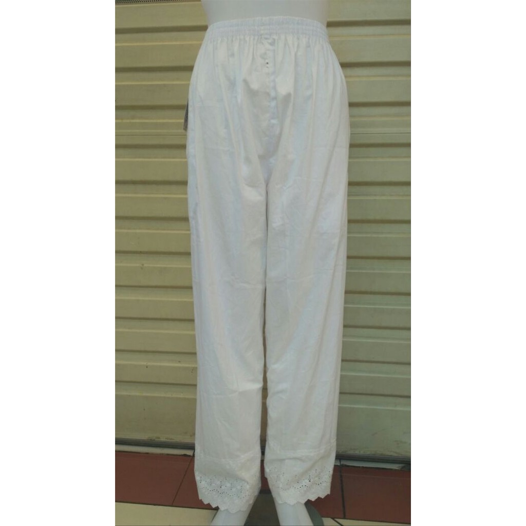 Jual Celana katun renda exlusive celana panjang wanita untuk dalaman gamis terbatas