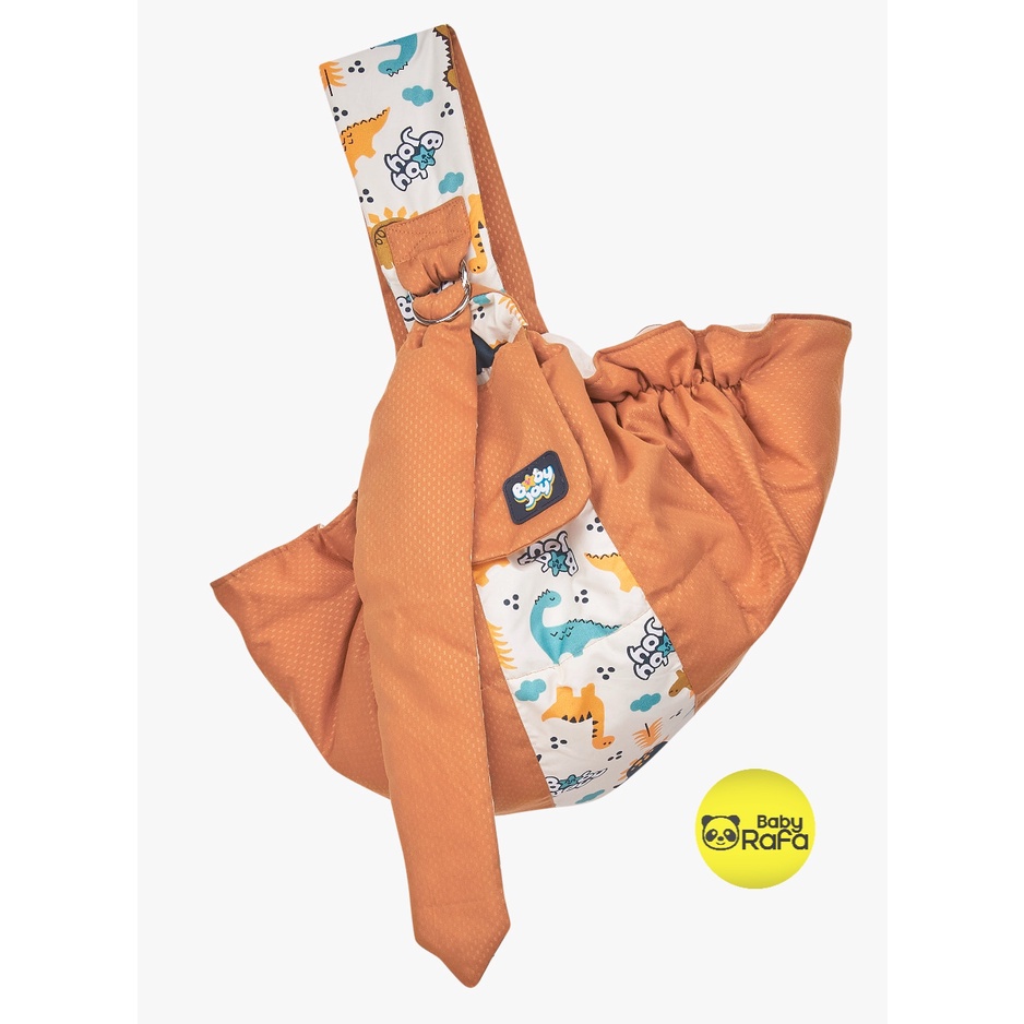 Gendongan Samping Baby Sling LITTLE DINO SERIES merk BABY JOY Kode BJG2020