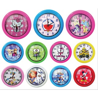  JAM  DINDING  KARAKTER  Hello Kity Doraemon Kerropi 
