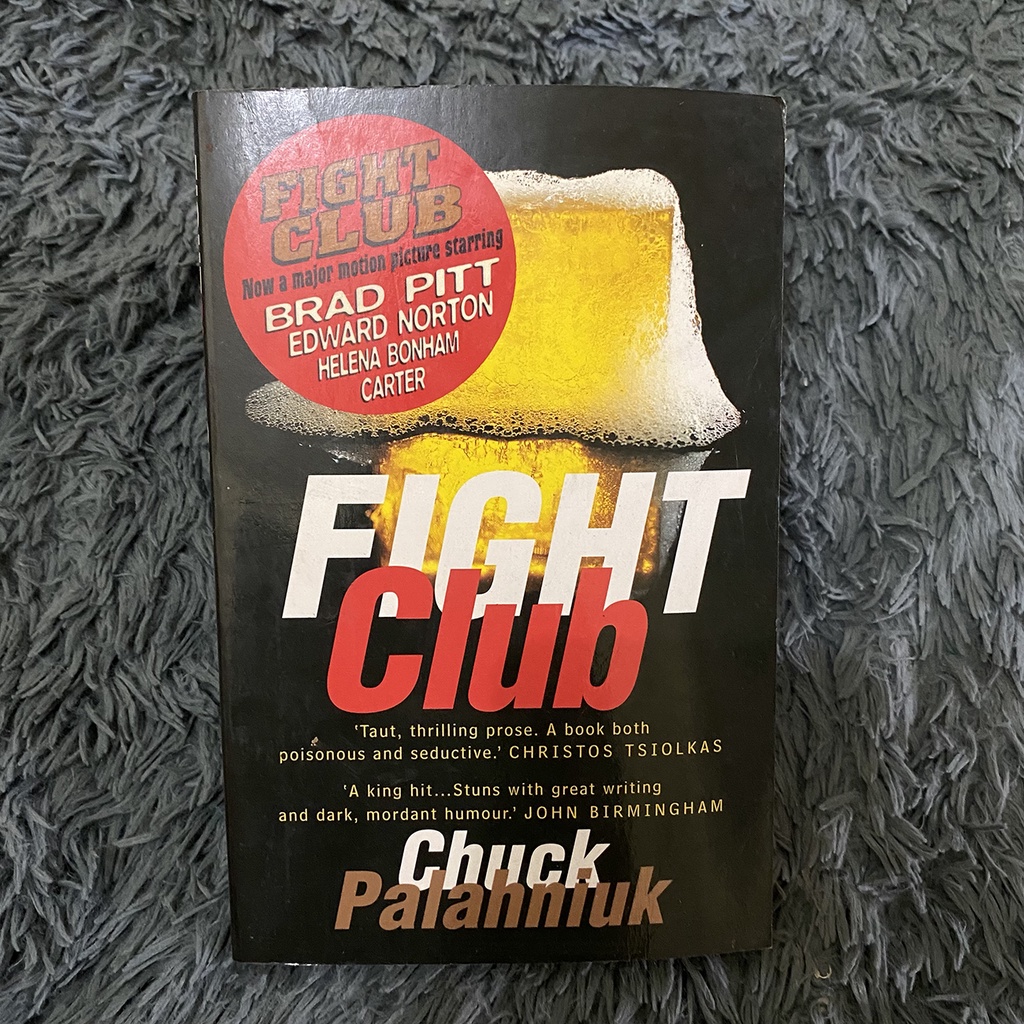 Preloved Buku Fight Club by Chuck Palahniuk Second Book Bekas