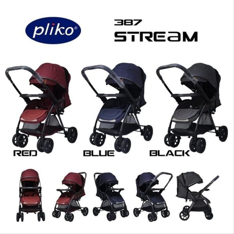 STROLLER PLIKO 387 STREAM