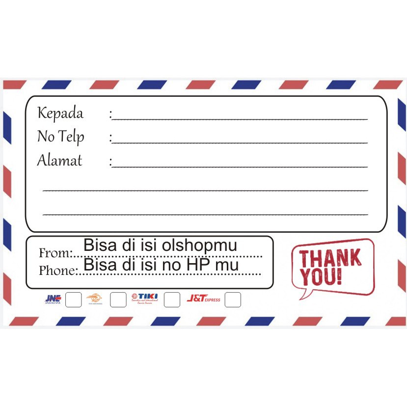 

Label Stiker Pengiriman / label sticker pengiriman #1