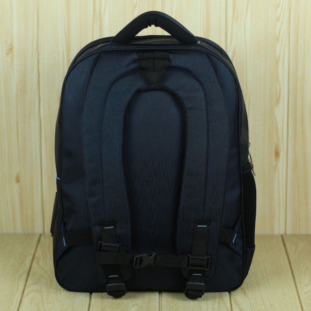 Tas Ransel Rexsove Sablon Bawah Biru Back Pack Laptop Pria Kece Premium High Quality Free Rain Cover