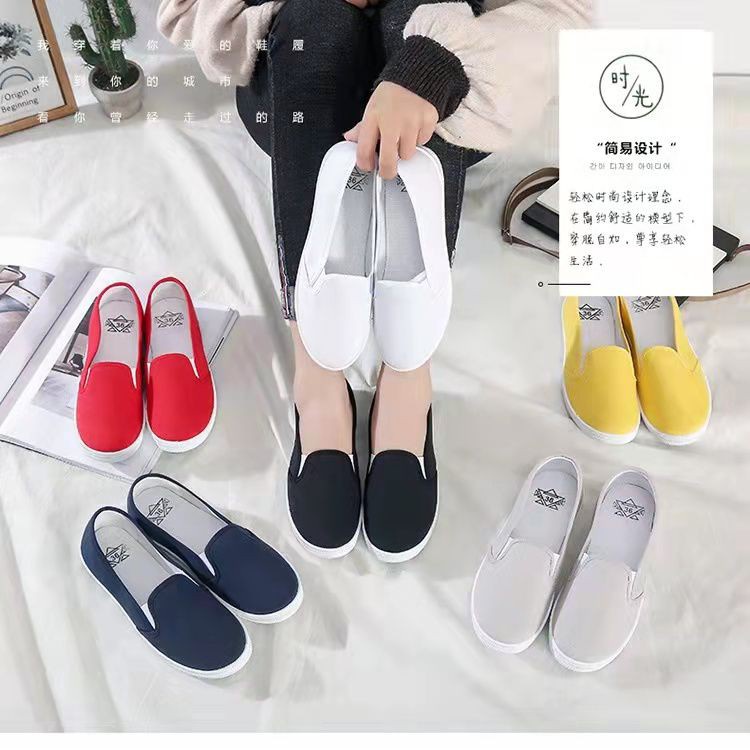 Free Box Sepatu NS F888 Sepatu Jakarta Flat Shoes Wanita Kasual Termurah