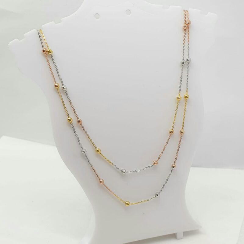 Kalung jedar 2 layer 375