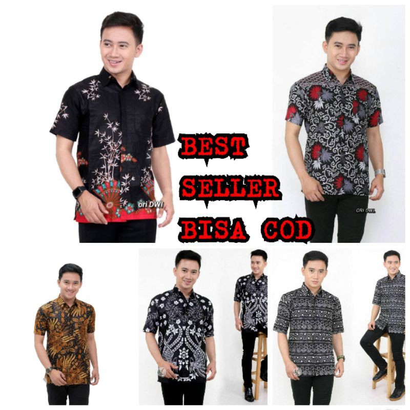 BISA COD batik pria hem batik pria original pekalongan