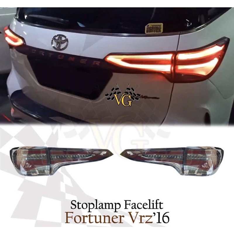STOPLAMP TOYOTA FORTUNER VRZ 2021 FACELIFT WELCOME LIGHT