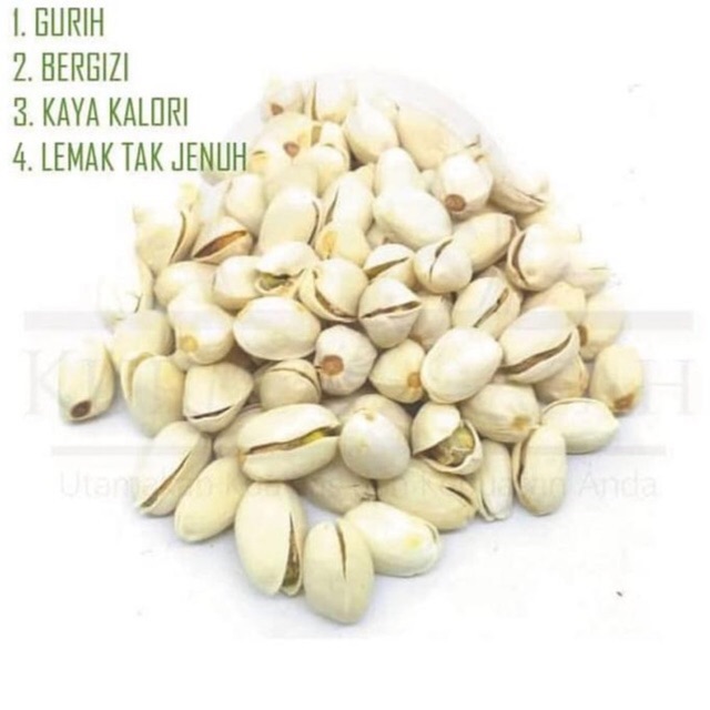 

KACANG PISTACHIO FHUSTUK 250gr