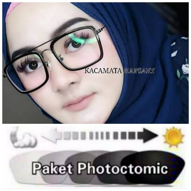 Frame Kacamata Terbaru, Kaca mata Wanita, Kacamata Photocromic, Kaca mata Minus, Kacamata Plus