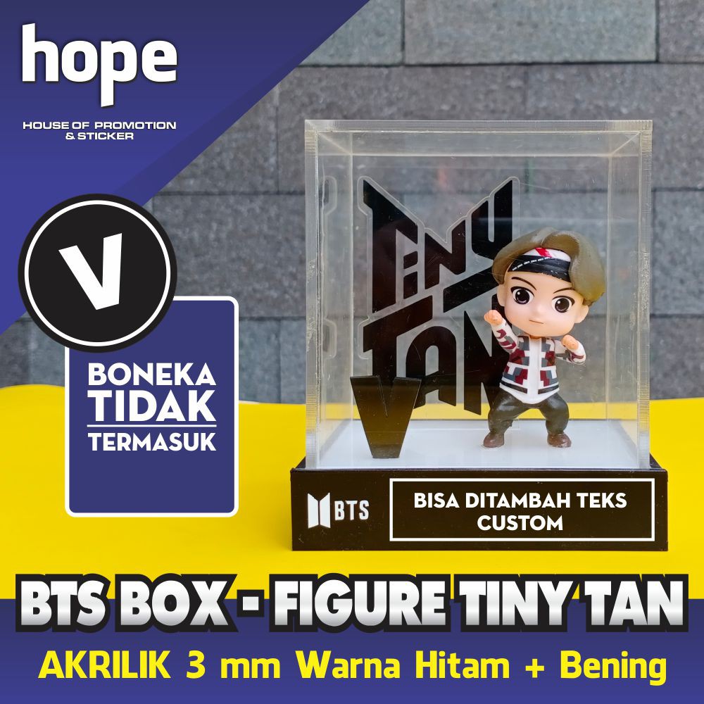 BTS BOX - TINY TAN Figure Akrilik 3 mm - V