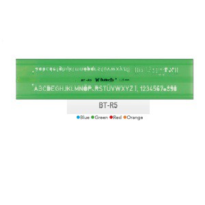 

Penggaris Huruf Angka Butterfly R5