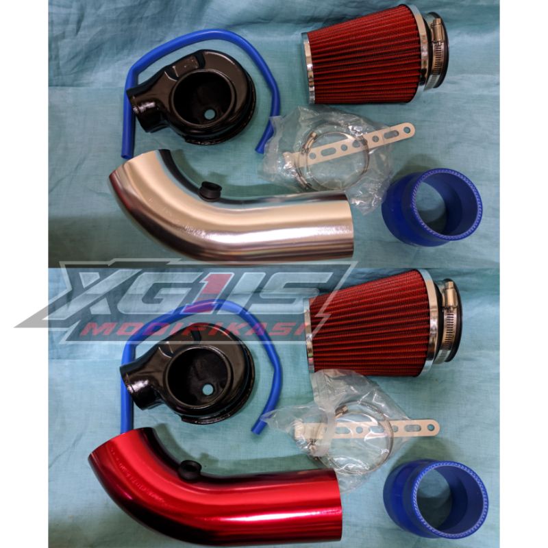 open filter, filter udara, intake pipe carbu, karbu corolla dx, kijang open filter carbulator