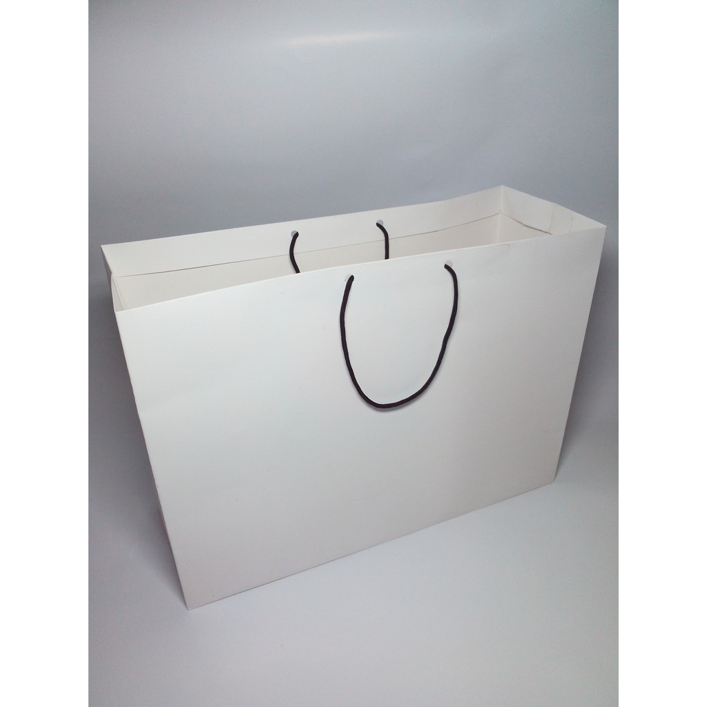 

Paperbag ivory Putih Polos Uk P30 L8 T25