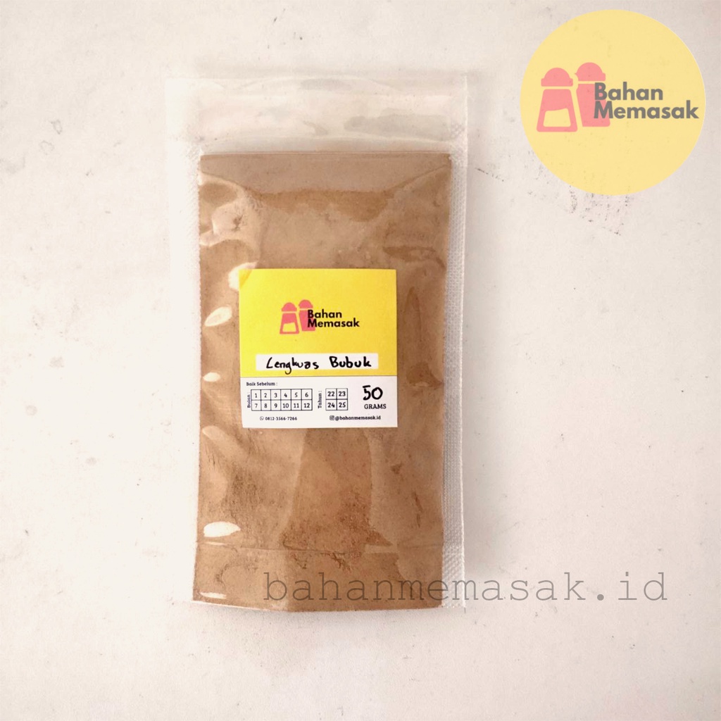 

Lengkuas Bubuk/ Galangal Powder
