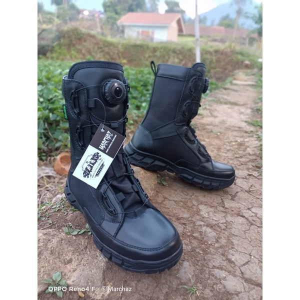 SEPATU PDL TALI PUTAR MODEL OKLAY MEREK MARCHAZ