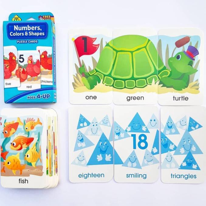 

Flash Card Schoolzone (Number, Color & Shape)