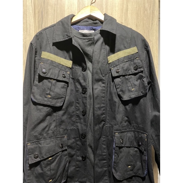 Elhaus Jungle Jacket Ripstop Skull Black