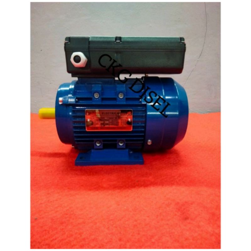 Mesin Dinamo - Elektro Motor ADK 1 HP 1 Phase 2 Pole  2800 RPM 1HP