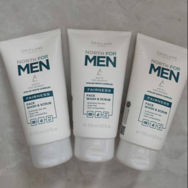 north for men face wash