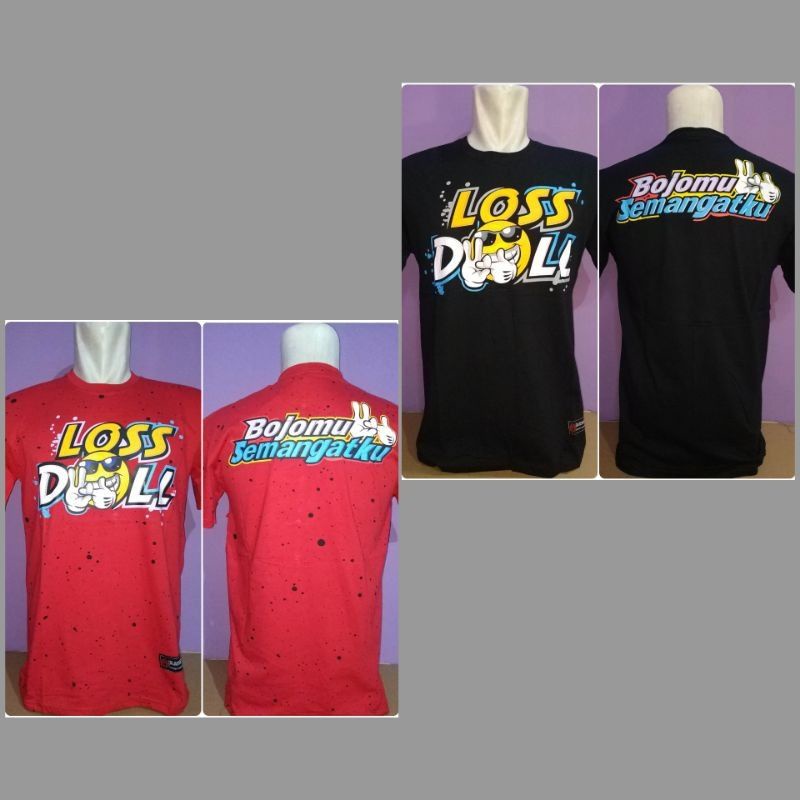 KAOS TSHIRT HOODIE KUPLUK PRIA KATUN COMBED