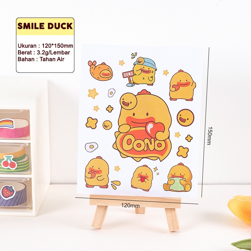 Random Sticker Lucu Aesthtic Cute Botol Air Minum Anak Sticker Laptop Stiker Diary HP botol minum