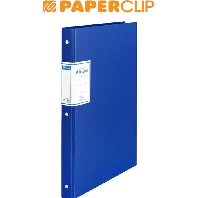 

FILE NOTE A4 MARUMAN ART SPIRAL F486-02 BLUE