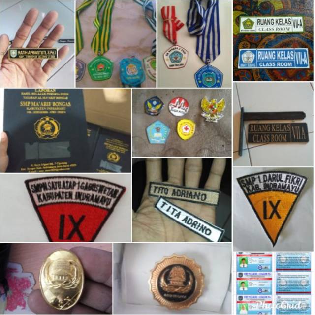 

Atribut sekolah