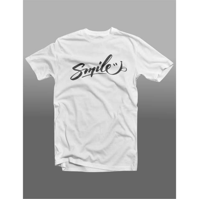 Kaos smile - t-shirt smile - baju smile