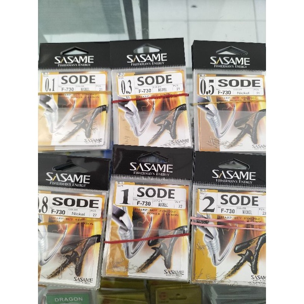 Kail Sasame Sode F 730 Nickle (Tanpa Lubang)