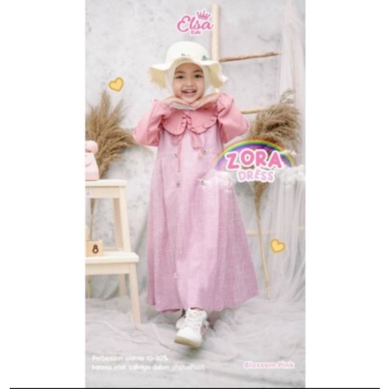 ZORA DRESS BY ELSA KIDS (GAMIS ONLY)