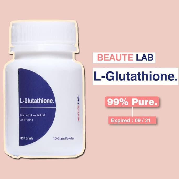 

DISKON L-Glutathione Powder 10 Gram - Memutihkan Kulit & Anti Aging - USP AP202