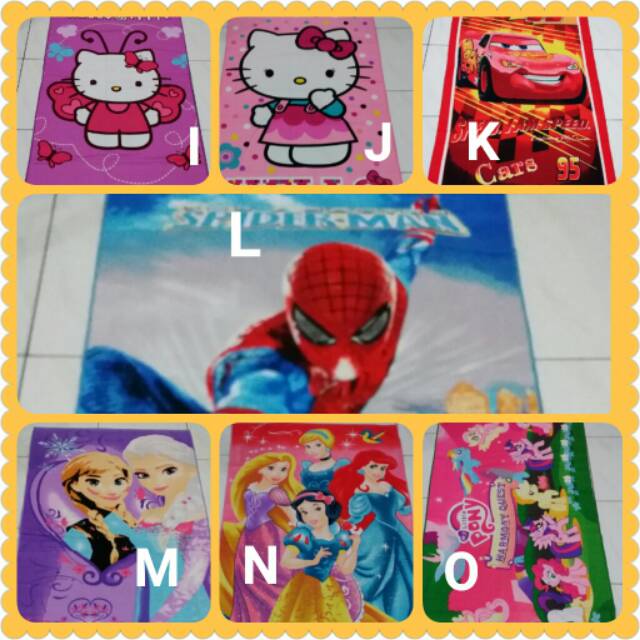 Handuk Karakter Anak 70x140 Cm-1