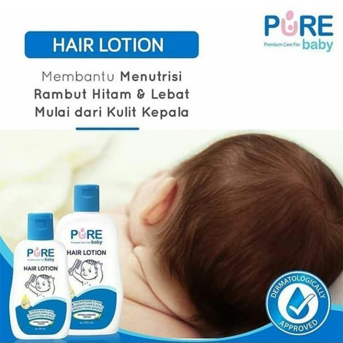 Pure Baby Hair Lotion - Rambut Bayi [230ml]