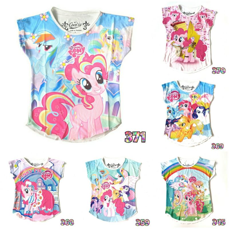 Coco Ice Kaos Anak Perempuan My Little Pony