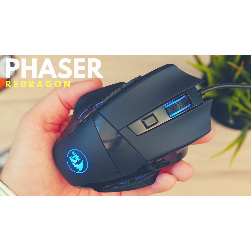 Mouse Gaming Redragon Wired Backlit Phaser M609