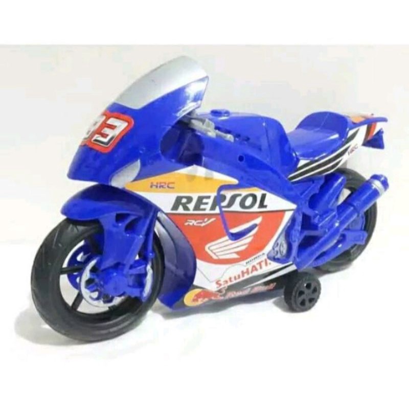 Mainan motor Gp anak - Diecast motor Gp anak edukasi