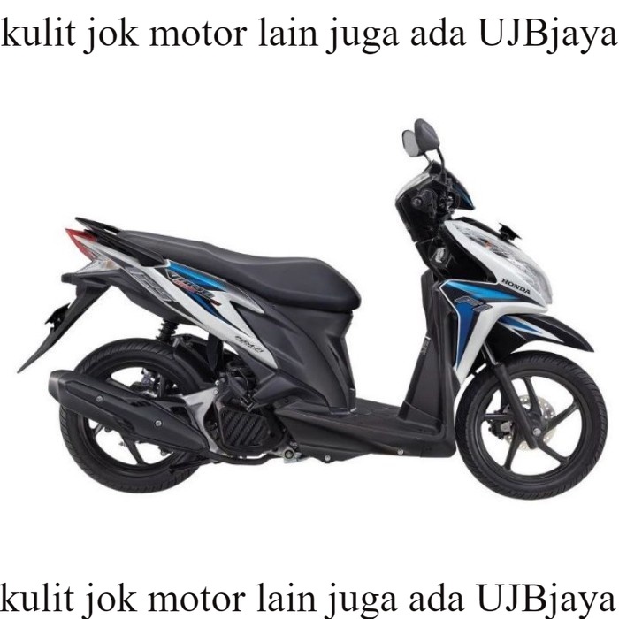 Sarung Jok Motor Vario 125 Fi/Techno Original / BAHAN ORI POLOS Kulit Jok Motor Vario 125 Fi/Techno 
