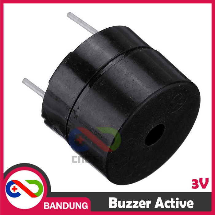 BUZZER SPEAKER ACTIVE 3V 3.3V 12X9.5MM FOR ARDUINO UNO MEGA MINI