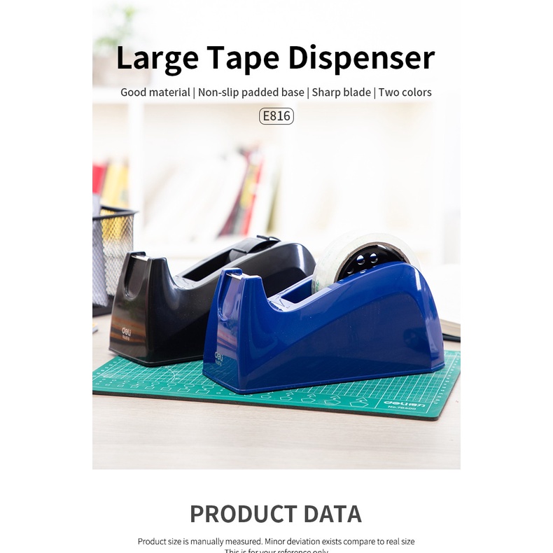 

Deli E816 Tape Dispenser Large