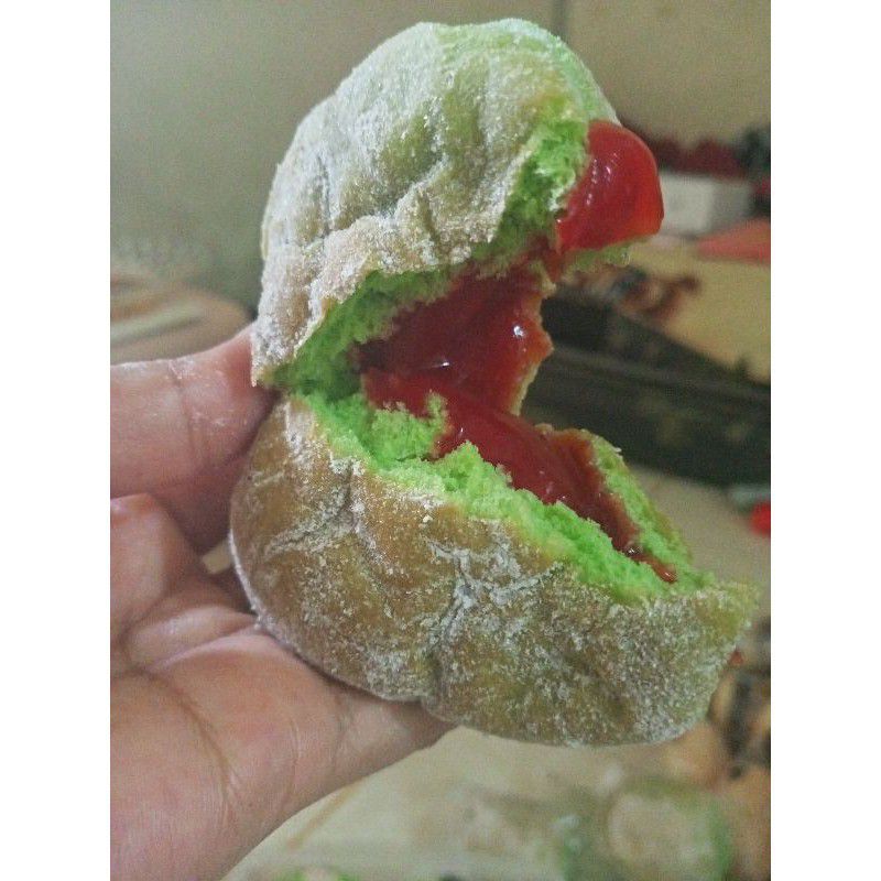 donat bomboloni rasa pandan