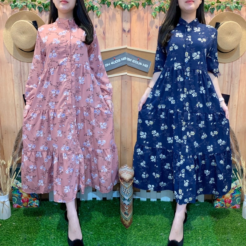 LONG TUNIC DRESS BOJA BUMIL BUSUI FRIENDLY 3049