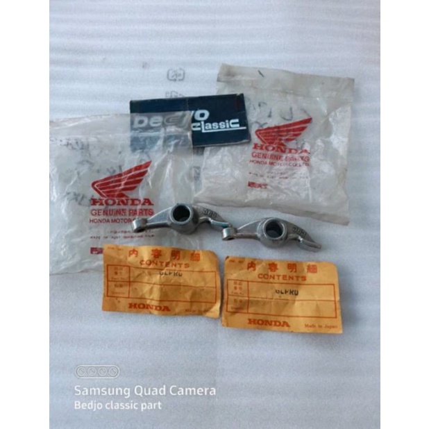 sepasang templar piano pelatuk klep rocker arm set honda GL125 GLmax GLpro Neotech Tiger  nos made i
