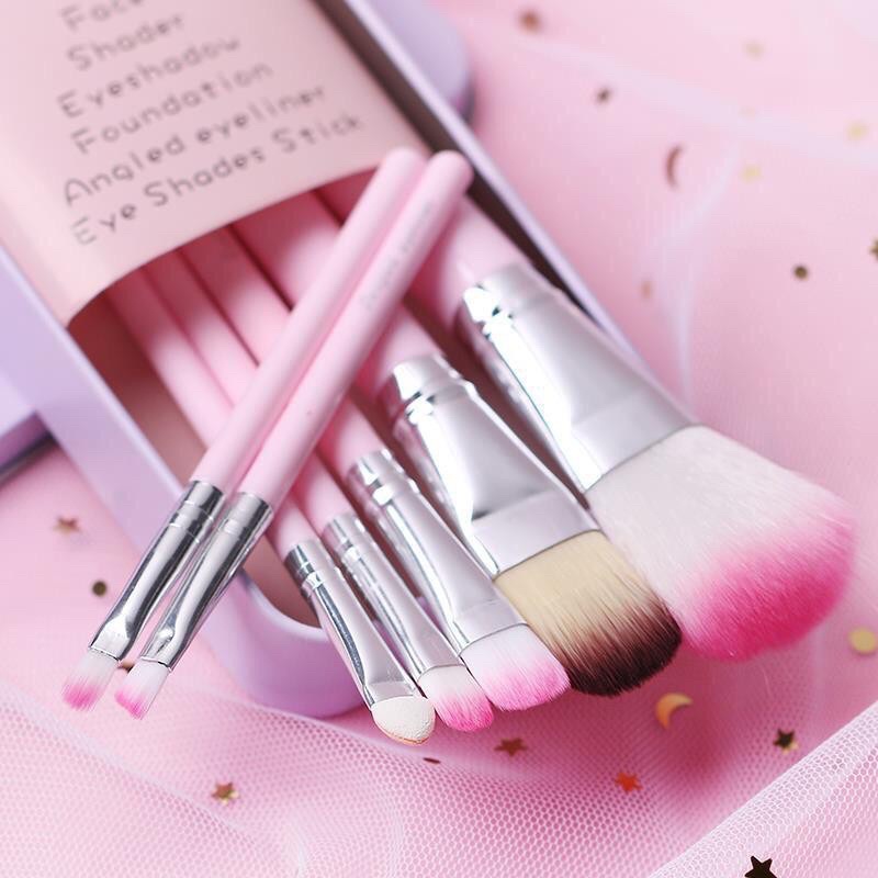 Kuas Make Up 7 in 1 Hello Kitty / Make Up Tools / Make Up Brush