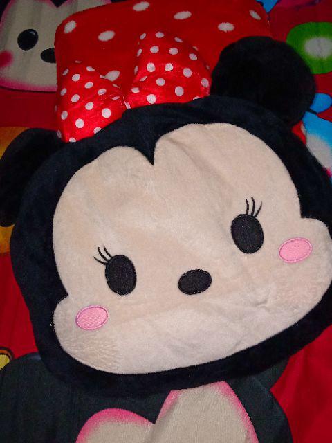 Boneka Mickey Minnie 3in1, Balmut Mickey Minnie, Selimut Mickey Minnie