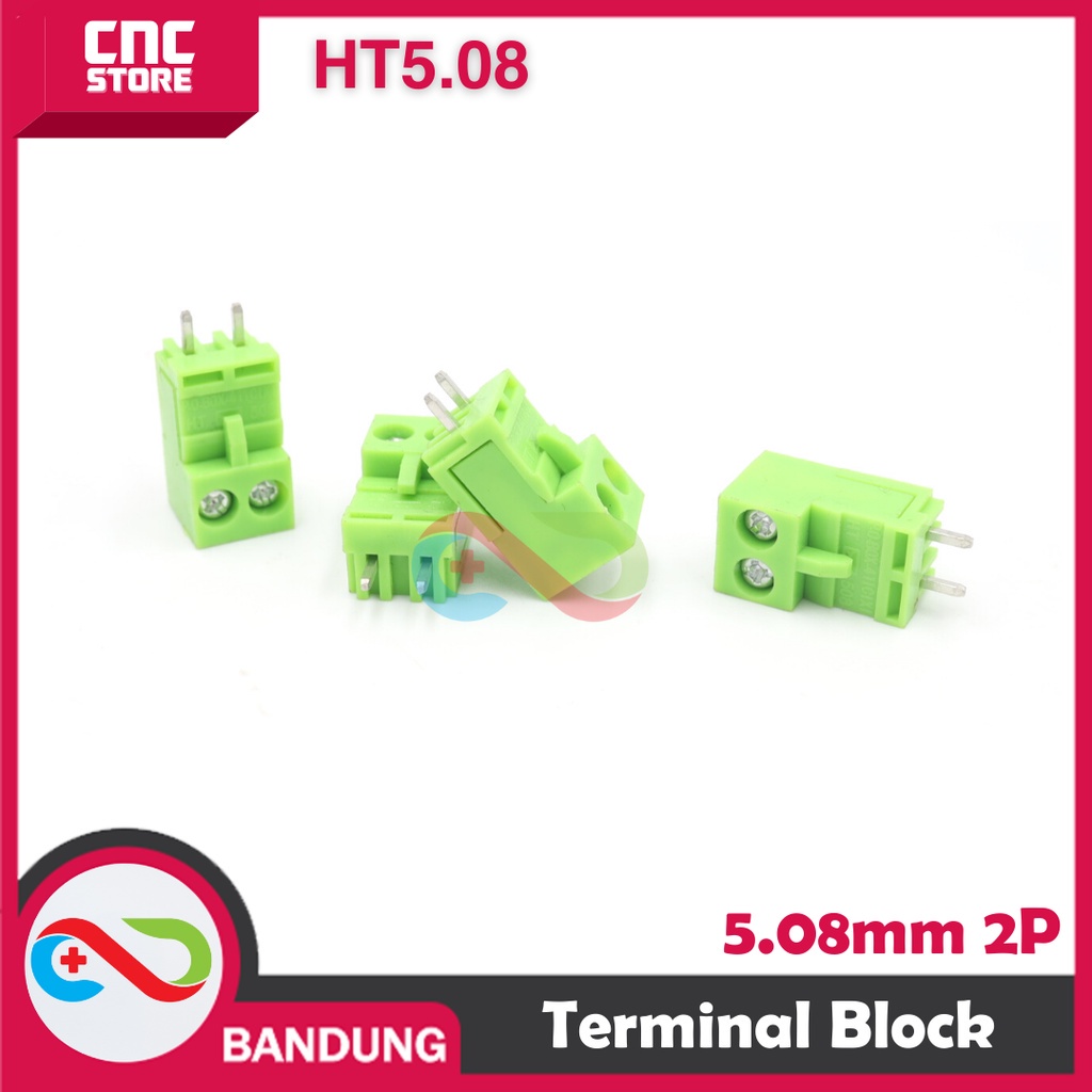 TERMINAL BLOCK HT5.08 5.08MM 2P